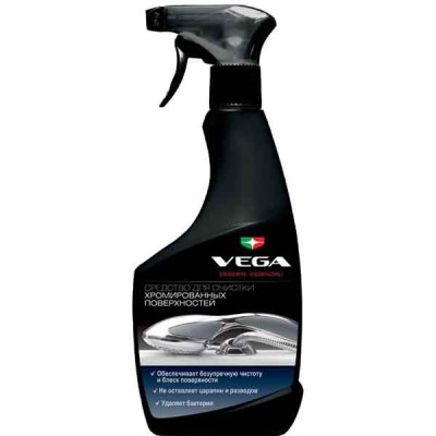 Средство для очистки хромированных поверхностей VEGA, 500ml - KAP36963