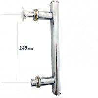 Ручка для дверей душевой кабины, AF181452 - 145 мм, металл, хром