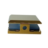 Коннектор стена-стекло 90º KAP43809 (1отв.) для душевой кабины, золото