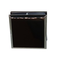 Коннектор стена-стекло 90º KAP43810 (1отв.) для душевой кабины, черный глянец